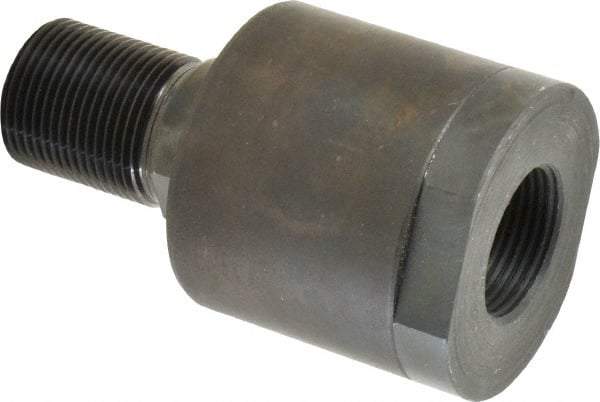 Made in USA - Air Cylinder Self-Aligning Rod Coupler - For 1-1/4 - 12 Air Cylinders, Use with Hydraulic & Pneumatic Cylinders - USA Tool & Supply
