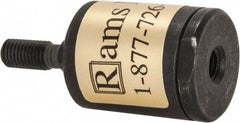 Made in USA - Air Cylinder Self-Aligning Rod Coupler - For 1/4-28 Air Cylinders, Use with Hydraulic & Pneumatic Cylinders - USA Tool & Supply