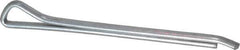 Made in USA - 1/8" Diam x 1-3/4" Long Hammerlock Cotter Pin - Grade 2, Zinc-Plated, Steel - USA Tool & Supply