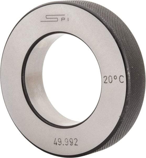 SPI - Micrometer Setting Rings - 4,000 to 50mm, Use with SPI Hole-Mike Series Micrometers - USA Tool & Supply