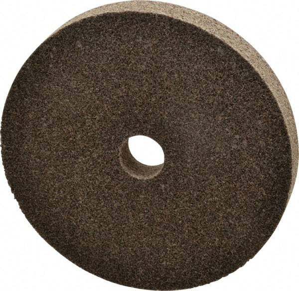 3M - 8" Diam, 1" Face Width, 1-1/4" Center Hole, Coarse Grade, Aluminum Oxide Deburring Wheel - Unitized, Hard Density 8 Grade, 5,500 RPM - USA Tool & Supply
