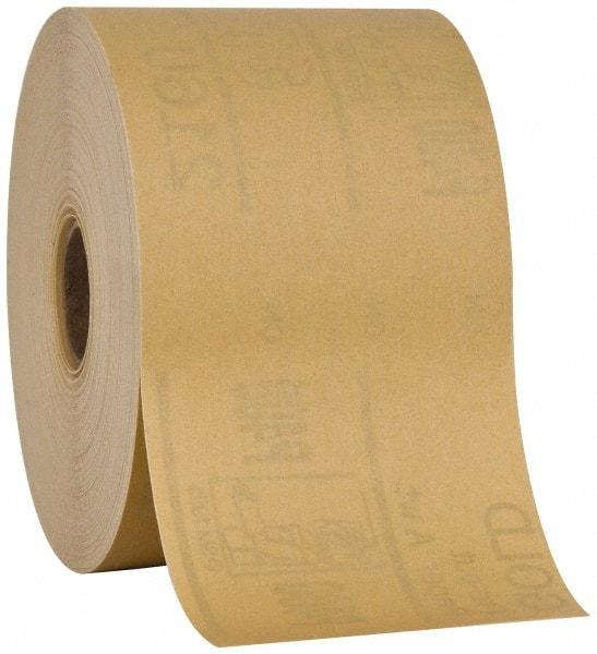 3M - 400 Grit, Aluminum Oxide Adhesive Backed Sanding Sheets - Paper, 2-3/4" x 45 Yds., Extra Fine Grade, A Weighted Backing - USA Tool & Supply