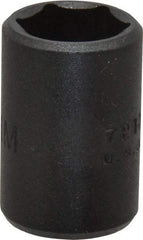 Proto - 3/8" Drive 13mm Standard Impact Socket - 6 Points, 1-3/32" OAL - USA Tool & Supply