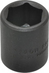 Proto - 3/8" Drive 5/8" Standard Impact Socket - 6 Points, 1-3/32" OAL - USA Tool & Supply