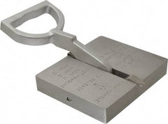 Mag-Mate - 125 Lb Load Capacity, Permanent Lift Magnet - 1-3/8" High x 7-1/4" Wide, For Use with Flats - USA Tool & Supply