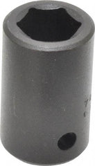Proto - 1/2" Drive 9/16" Standard Impact Socket - 6 Points, 1-1/2" OAL - USA Tool & Supply