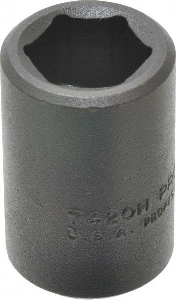 Proto - 1/2" Drive 5/8" Standard Impact Socket - 6 Points, 1-1/2" OAL - USA Tool & Supply