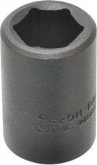 Proto - 1/2" Drive 5/8" Standard Impact Socket - 6 Points, 1-1/2" OAL - USA Tool & Supply