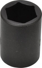 Proto - 1/2" Drive 13/16" Standard Impact Socket - 6 Points, 1-5/8" OAL - USA Tool & Supply