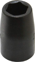 Proto - 1/2" Drive 13mm Standard Impact Socket - 6 Points, 1-1/2" OAL - USA Tool & Supply