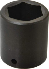 Proto - 1/2" Drive 30mm Standard Impact Socket - 6 Points, 2" OAL - USA Tool & Supply