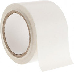 NMC - White Solid Color Vinyl Tape - 3" Wide x 108' Long x 0.002" Thick, General Traffic - USA Tool & Supply