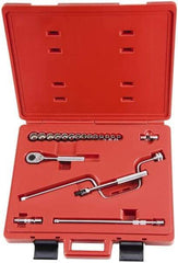 Proto - 20 Piece 3/8" Drive Socket Set - 12 Points, 6mm to 19mm Range, Metric Measurement Standard - USA Tool & Supply