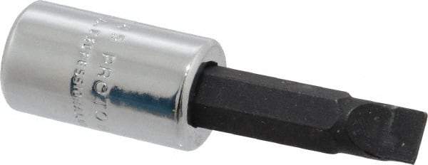 Proto - Screwdriver & Drag Link Sockets Type: Slotted Screwdriver Socket Drive Size (Inch): 1/4 - USA Tool & Supply