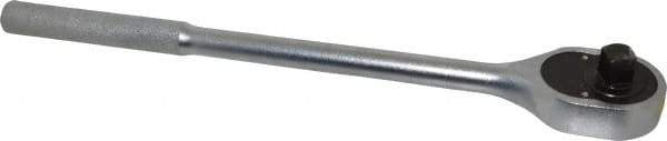 Proto - 3/4" Drive Pear Head Standard Ratchet - Chrome Finish, 20" OAL, 24 Gear Teeth, Standard Head - USA Tool & Supply