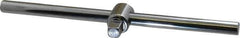 Proto - 3/8" Drive Socket Sliding T-Handle - 8" OAL, Chrome Finish - USA Tool & Supply