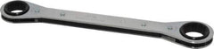 Proto - 3/4" x 7/8" 12 Point Ratcheting Box Wrench - Double End, 9-1/4" OAL, Steel - USA Tool & Supply