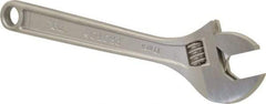 Proto - 1-5/16" Jaw Capacity, 10" Locking Adjustable Wrench - Steel, Chrome Finish - USA Tool & Supply