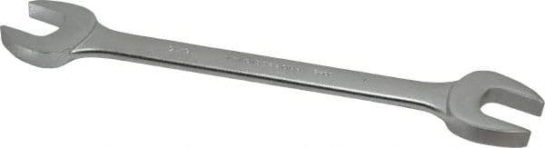 Proto - 15/16" x 1" Standard Open End Wrench - 11-1/2" OAL, Double End, Satin Finish, 15° Head Angle - USA Tool & Supply