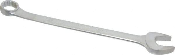 Proto - 1-5/16" 12 Point Offset Combination Wrench - 15° Offset Angle, 17-5/8" OAL, Steel, Satin Finish - USA Tool & Supply