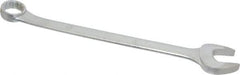 Proto - 1-5/16" 12 Point Offset Combination Wrench - 15° Offset Angle, 17-5/8" OAL, Steel, Satin Finish - USA Tool & Supply