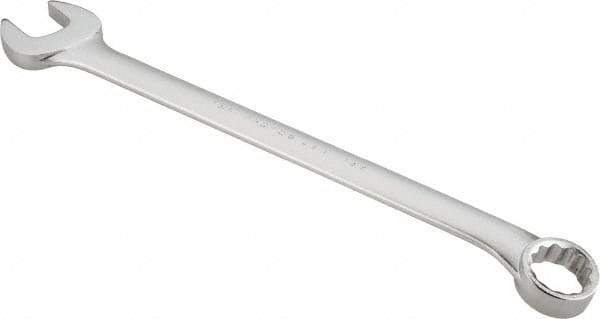 Proto - 1-3/4" 12 Point Offset Combination Wrench - 15° Offset Angle, 25" OAL, Steel, Satin Finish - USA Tool & Supply
