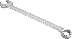 Proto - 2-1/8" 12 Point Offset Combination Wrench - 15° Offset Angle, 29-1/2" OAL, Steel, Satin Finish - USA Tool & Supply