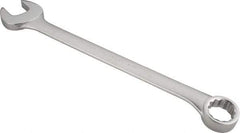 Proto - 2-3/8" 12 Point Offset Combination Wrench - 15° Offset Angle, 31-1/2" OAL, Steel, Satin Finish - USA Tool & Supply