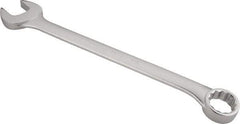 Proto - 2-1/2" 12 Point Offset Combination Wrench - 15° Offset Angle, 31-1/2" OAL, Steel, Satin Finish - USA Tool & Supply