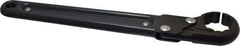 Proto - 1", Black Finish, Ratcheting Flare Nut Wrench - 12 Points, 9-3/8" OAL, Steel, Single End Head - USA Tool & Supply