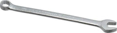 Proto - 11mm 12 Point Offset Combination Wrench - 15° Offset Angle, 6-29/32" OAL, Steel, Satin Finish - USA Tool & Supply