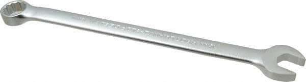 Proto - 16mm 12 Point Combination Wrench - 15° Offset Angle, 9-13/32" OAL, Steel, Satin Finish - USA Tool & Supply