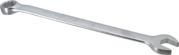 Proto - 20mm 12 Point Offset Combination Wrench - 15° Offset Angle, 11-13/32" OAL, Steel, Satin Finish - USA Tool & Supply