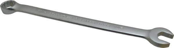Proto - 21mm 12 Point Offset Combination Wrench - 15° Offset Angle, 11-13/16" OAL, Steel, Satin Finish - USA Tool & Supply
