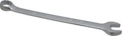 Proto - 28mm 12 Point Combination Wrench - 15° Offset Angle, 14-7/8" OAL, Steel, Satin Finish - USA Tool & Supply