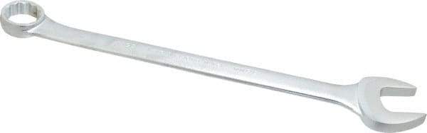 Proto - 36mm 12 Point Offset Combination Wrench - 15° Offset Angle, 19-3/8" OAL, Steel, Satin Finish - USA Tool & Supply