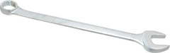 Proto - 36mm 12 Point Offset Combination Wrench - 15° Offset Angle, 19-3/8" OAL, Steel, Satin Finish - USA Tool & Supply