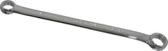 Proto - 1/2" x 9/16" 12 Point Offset Box Wrench - Double End, 8-3/8" OAL, Steel, Polished Finish, 15° Offset - USA Tool & Supply