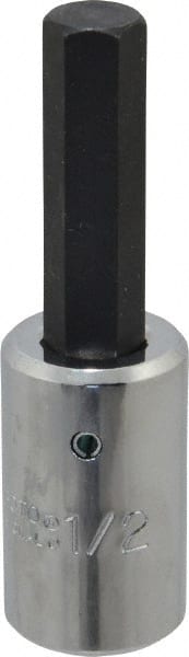 Proto - 1/2" Drive, 1/2" Hand Hex Bit Socket - USA Tool & Supply