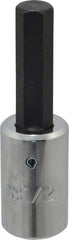 Proto - 1/2" Drive, 1/2" Hand Hex Bit Socket - USA Tool & Supply