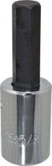 Proto - 1/2" Drive, 5/8" Hex Bit Socket - 4" OAL, 2" Bit Length - USA Tool & Supply