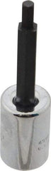 Proto - 3/8" Drive, 5/32" Hex Bit Socket - 2-23/32" OAL, 1-5/8" Bit Length - USA Tool & Supply