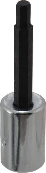 Proto - 3/8" Drive, 3/16" Hex Bit Socket - 2-23/32" OAL, 1-5/8" Bit Length - USA Tool & Supply