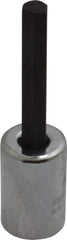 Proto - 3/8" Drive, 1/4" Hex Bit Socket - 2-23/32" OAL, 1-5/8" Bit Length - USA Tool & Supply