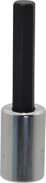 Proto - 3/8" Drive, 5/16" Hex Bit Socket - 2-23/32" OAL, 1-5/8" Bit Length - USA Tool & Supply