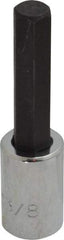 Proto - 3/8" Drive, 3/8" Hex Bit Socket - 2-23/32" OAL, 1-5/8" Bit Length - USA Tool & Supply