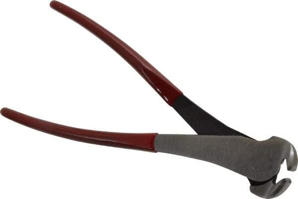 Proto - 8-1/4" OAL, End Cutting Pliers - 5/16" Jaw Length x 1-3/4" Jaw Width, Plastisol Handle - USA Tool & Supply