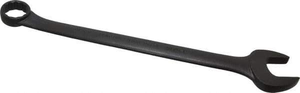 Proto - 1-5/16" 12 Point Offset Combination Wrench - 15° Offset Angle, 17-5/8" OAL, Steel, Black Finish - USA Tool & Supply