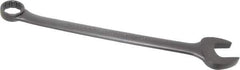 Proto - 1-7/16" 12 Point Offset Combination Wrench - 15° Offset Angle, 19-3/8" OAL, Steel, Black Finish - USA Tool & Supply