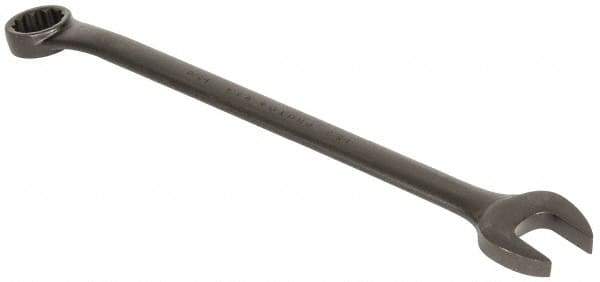 Proto - 1-5/8" 12 Point Offset Combination Wrench - 15° Offset Angle, 23" OAL, Steel, Black Finish - USA Tool & Supply
